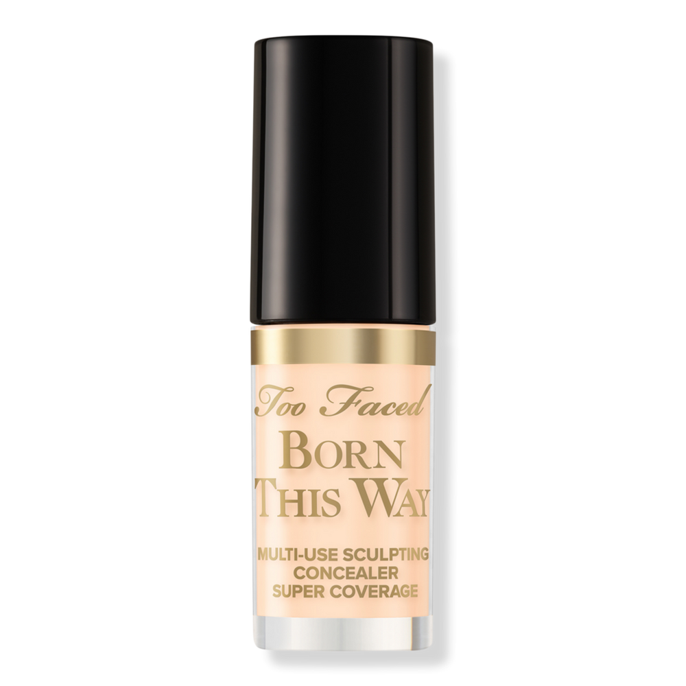 Too Faced Travel Size Born This Way Super Coverage Multi-use Concealer - Snow In White