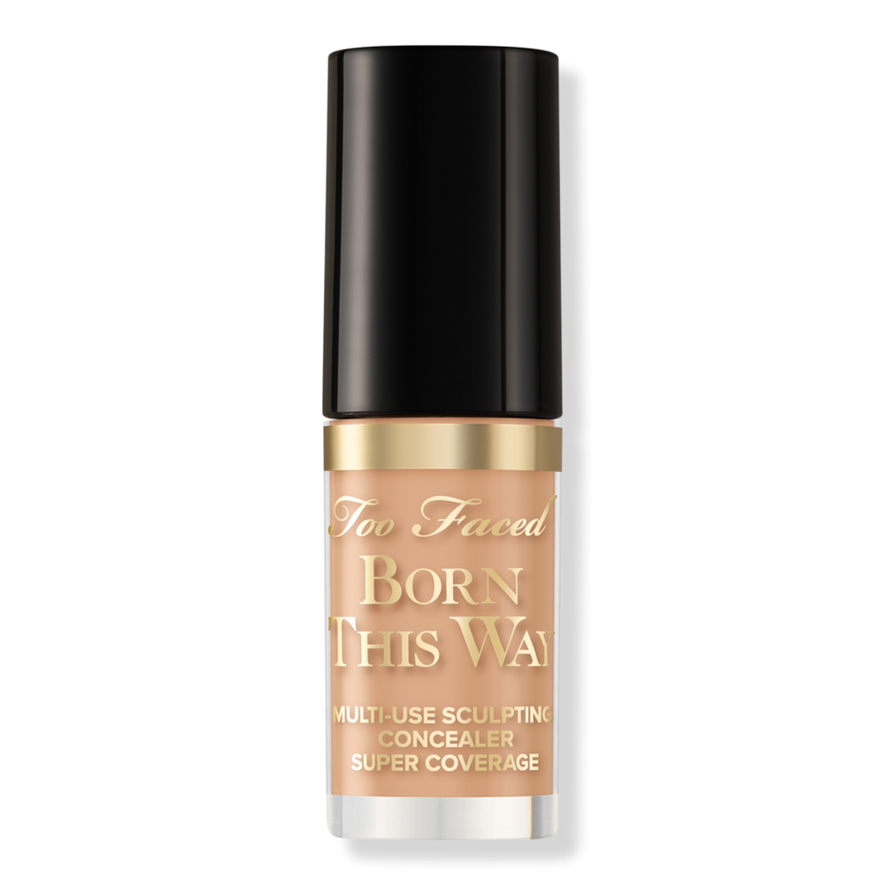 Too Faced Travel Size Born This Way Super Coverage Multi-use Concealer - Light Beige In Sand