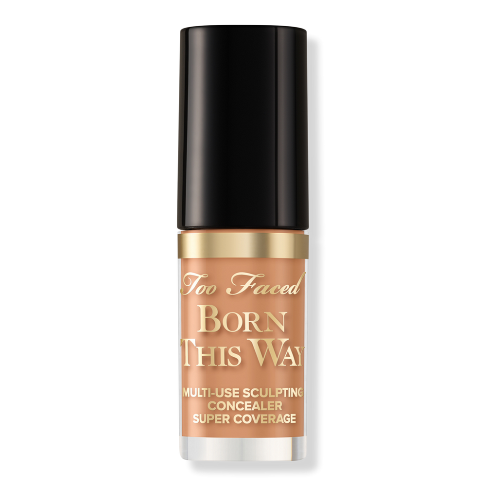 Too Faced Travel Size Born This Way Super Coverage Multi-use Concealer - Cookie In Brown