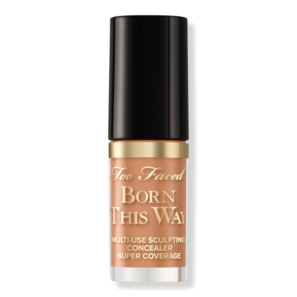 Too Faced Travel Size Born This Way Super Coverage Multi-use Concealer - Warm Sand In Sand