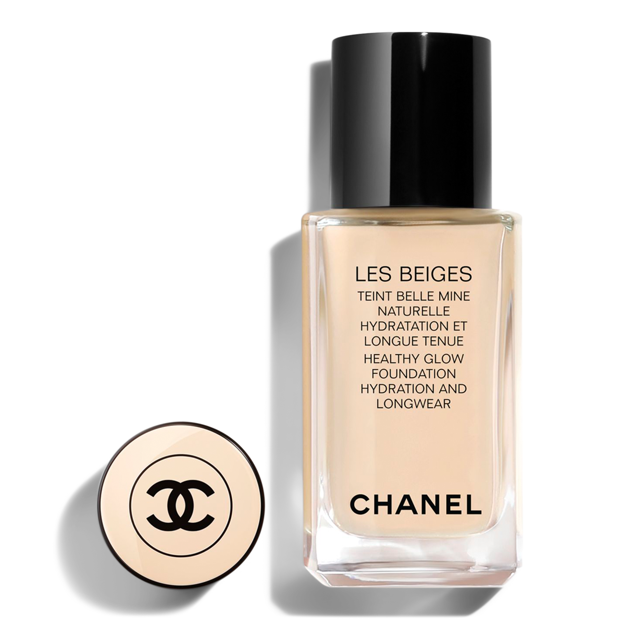 CHANEL LES BEIGES Healthy Glow Foundation Hydration and Longwear #1