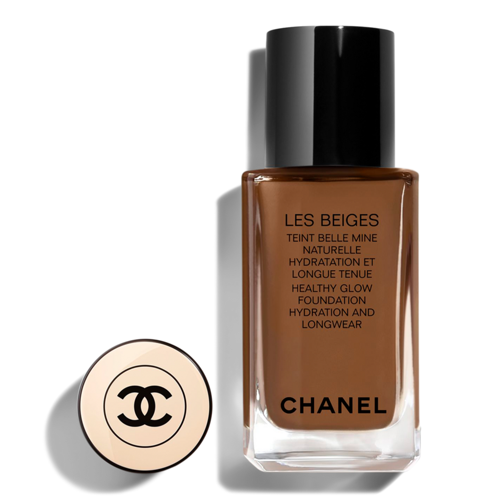 Chanel Les Beiges Healthy Glow Foundation Hydration And Longwear - B160 In Brown