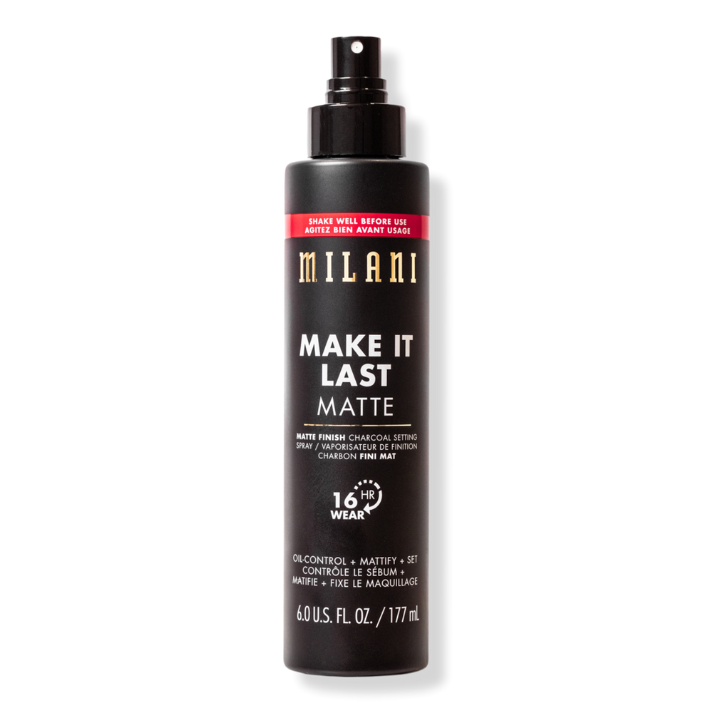 Milani Make It Last Matte - Matte Finish Charcoal Setting Spray - 6.0 oz