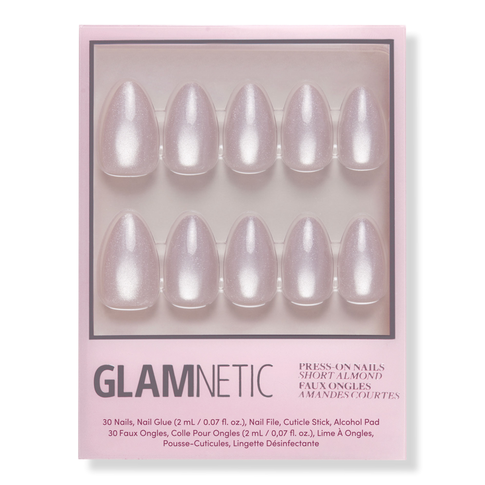 Selenite Press-On Nails