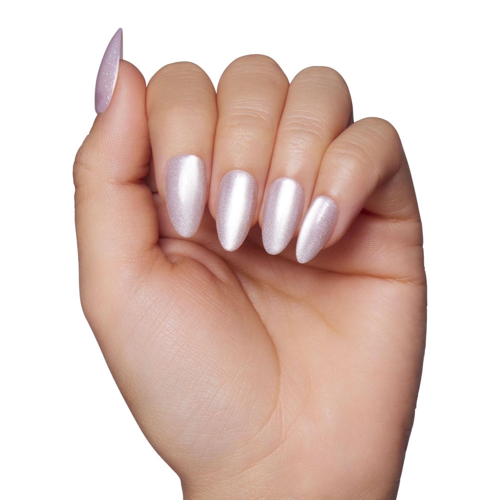 Selenite Press-On Nails