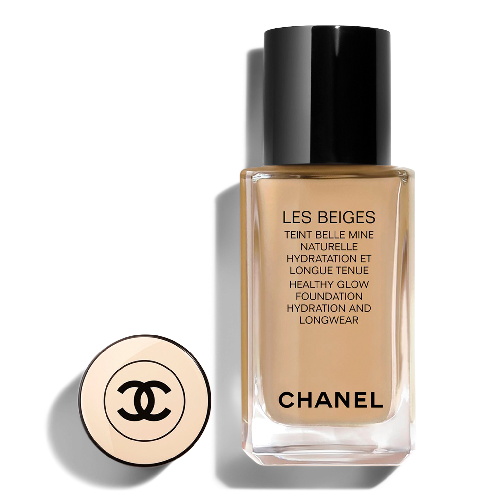 CHANEL LES BEIGES Healthy Glow Foundation Hydration and Longwear #1