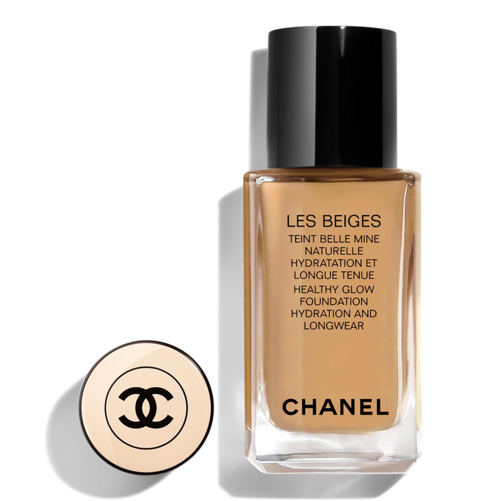 Chanel Les Beiges Healthy Glow Foundation Hydration And Longwear - Bo73 In Brown