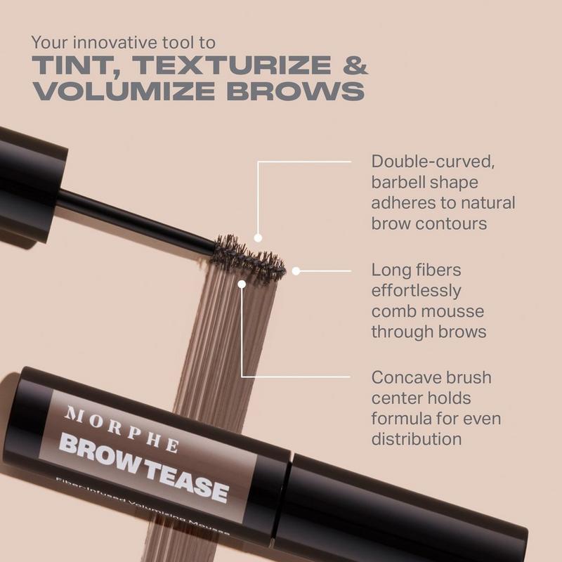 Morphe Brow Tease Fiber-Infused Volumizing Mousse #5