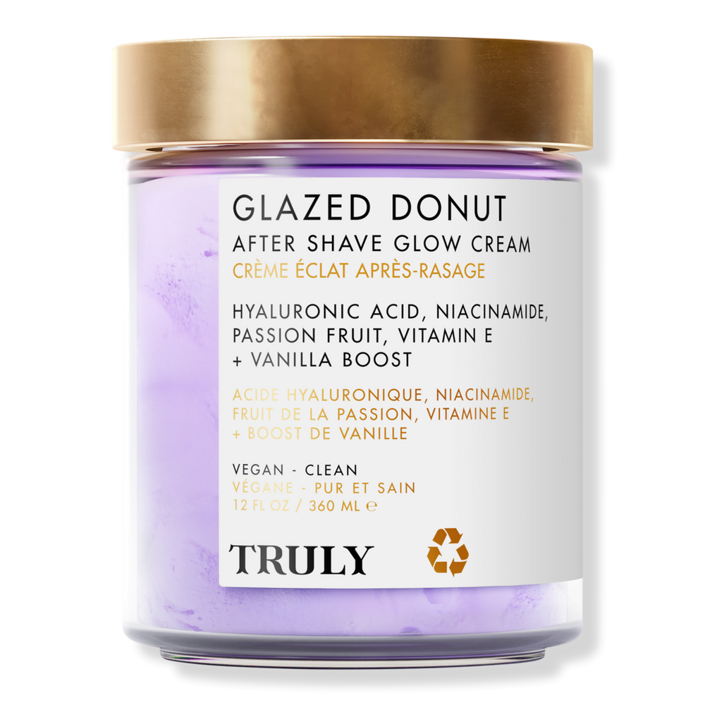 Truly Glazed Donut After Shave Glow Cream - 12.0 oz