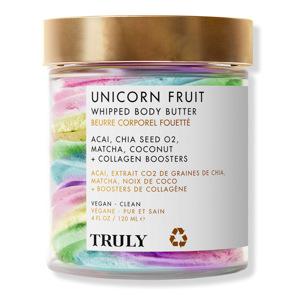 Truly Unicorn Fruit Whipped Body Butter - 4.0 oz