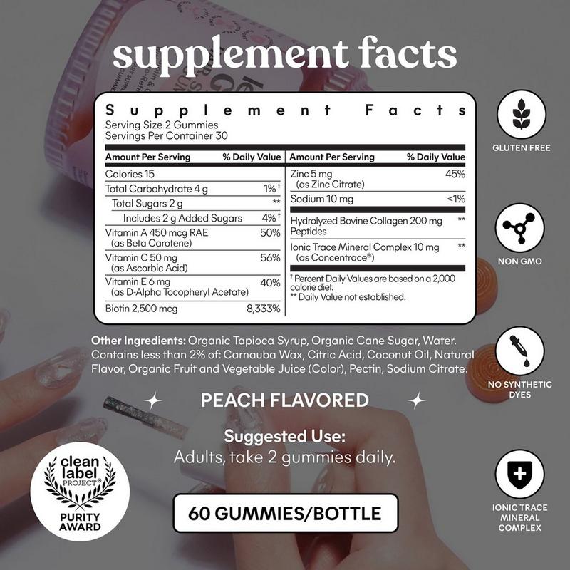 Glow: Hair, Skin & Nails Gummies