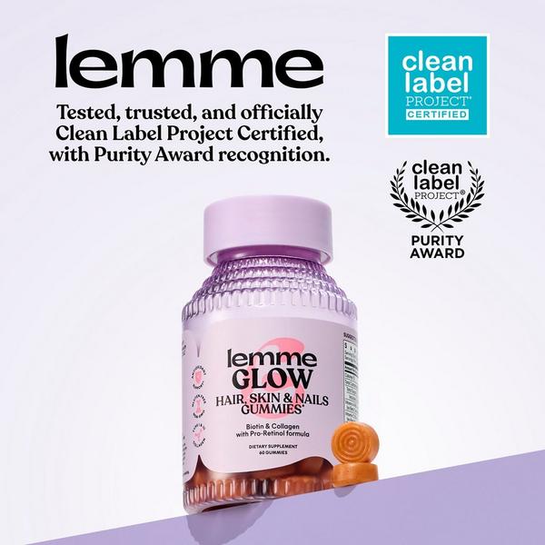 Lemme Glow: Hair, Skin & Nails Gummies #6