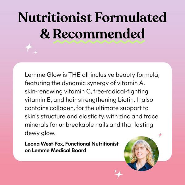 Lemme Glow: Hair, Skin & Nails Gummies #7