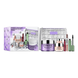 Clinique's Most Loved Skincare + Makeup Set for $65 with any Clinique purchase
