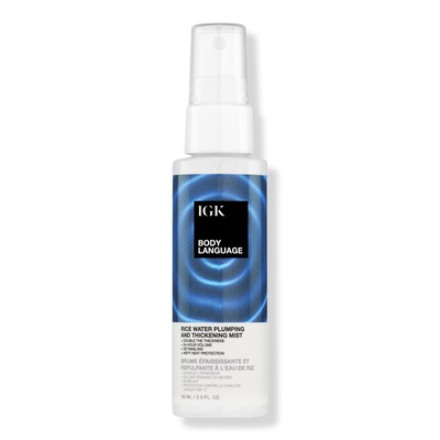 IGK Travel Size Body Language Rice Water Plumping and Thickening Mist