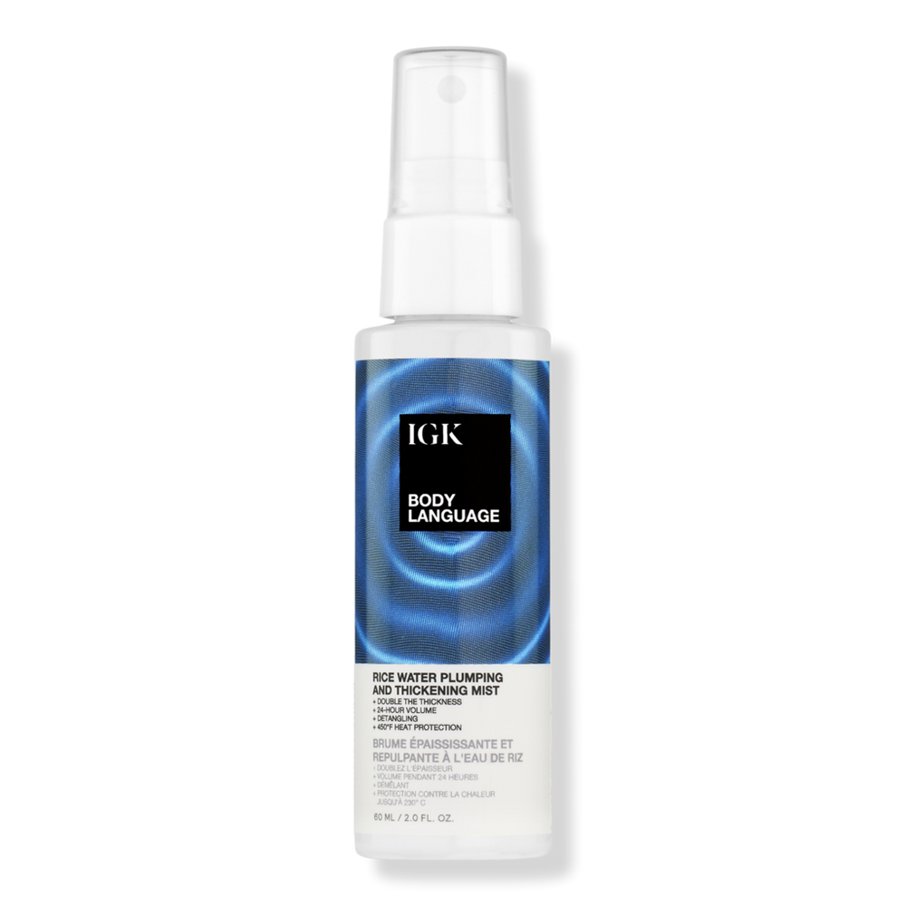 Igk Travel Size Body Language Rice Water Plumping And Thickening Mist