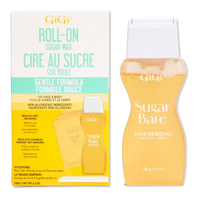Gigi Sugar Bare Roll On Sugaring Kit