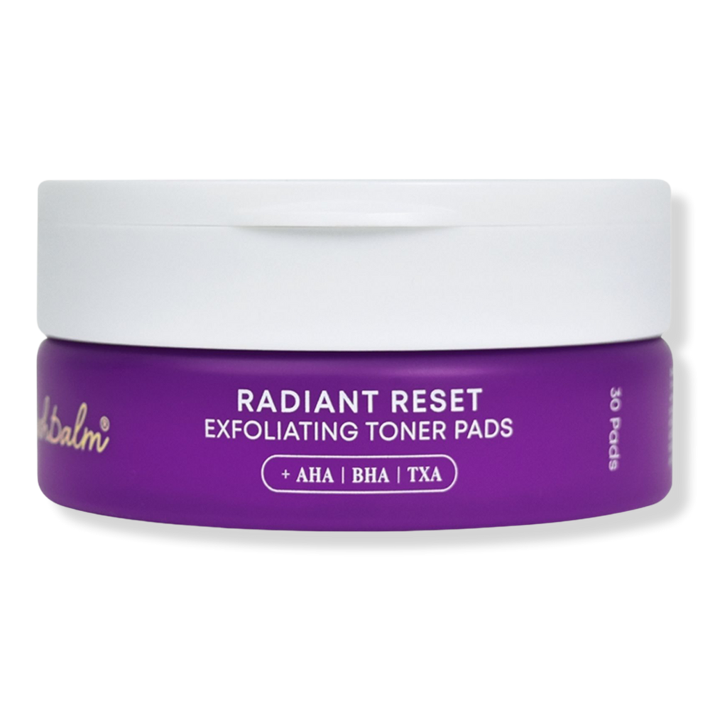 Bushbalm Radiant Reset Toner Pads For Dark Spots & Ingrown Hairs
