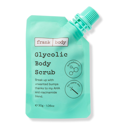 frank body Free Glycolic Scrub mini with $20 brand shipped purchase