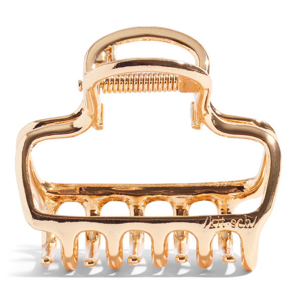 Kitsch Metal Medium Open Shape Puffy Claw Clip #3