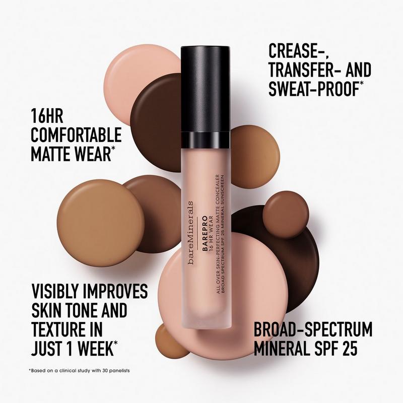 bareMinerals BAREPRO 16HR All Over Skin-Perfecting Matte Concealer Mineral SPF 25 #5