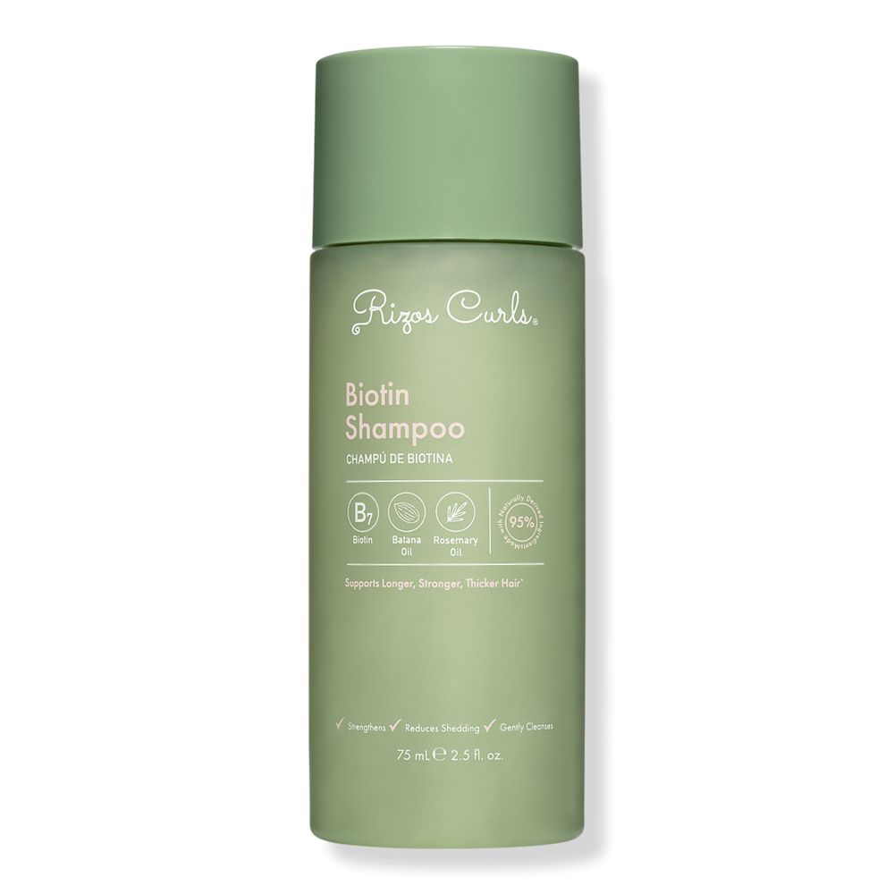 Rizos Curls Travel Size Biotin Shampoo