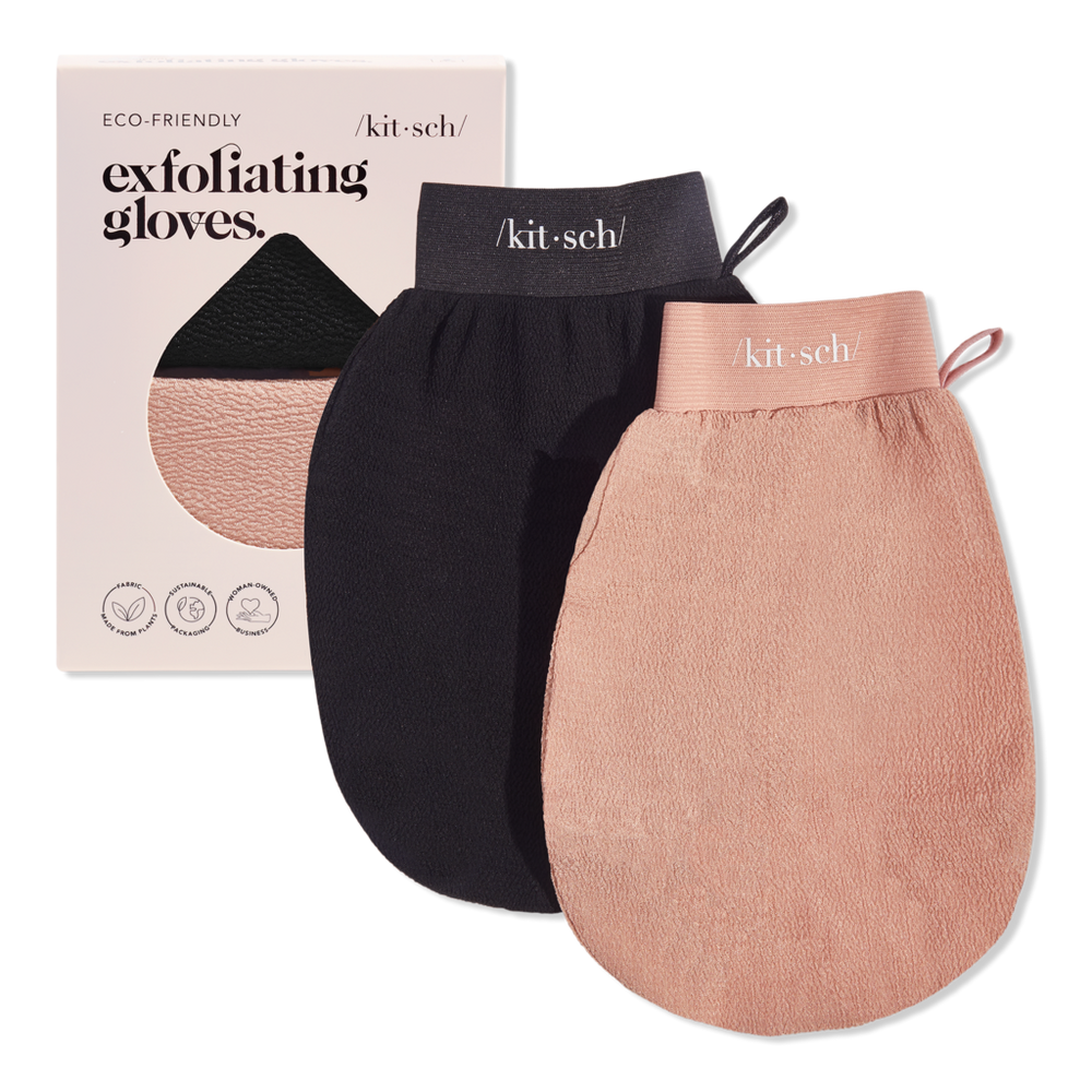 Kitsch Exfoliating Glove 2pc Set