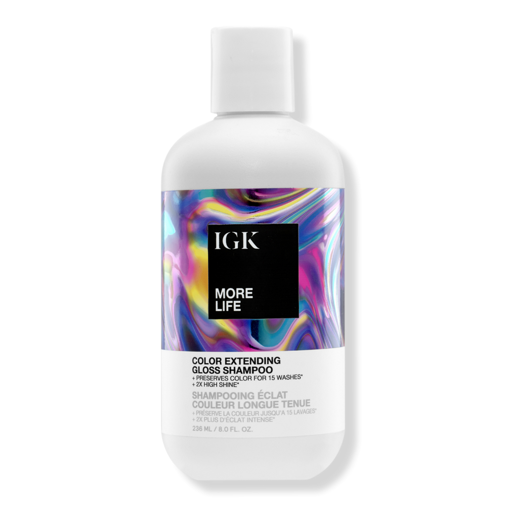 Igk More Life Color Extending Gloss Shampoo