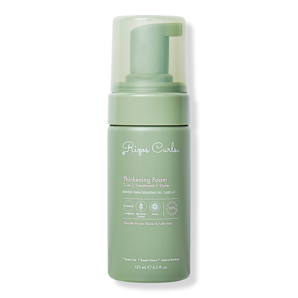 Rizos Curls Thickening Foam: 2-in-1 Treatment + Styler