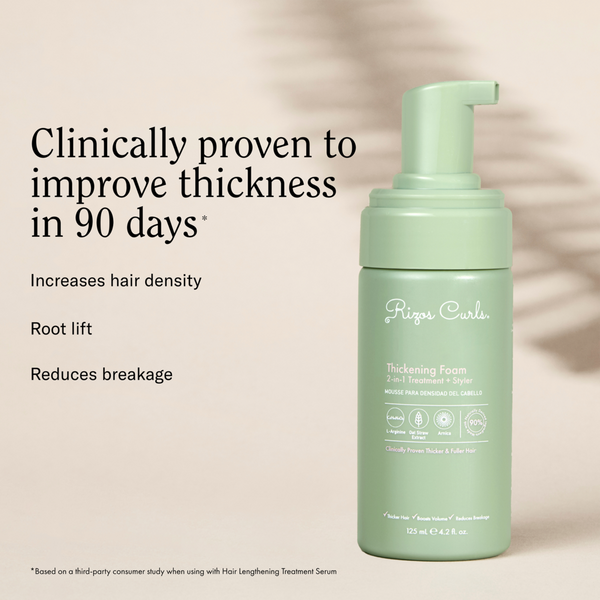 Rizos Curls Thickening Foam: 2-in-1 Treatment + Styler #4