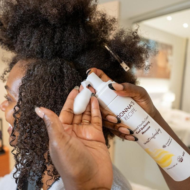 DONNA'S RECIPE - Whipped Vanilla Cream Curl Defining Mousse | Ulta