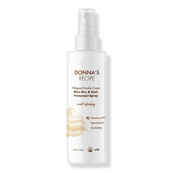 DONNA'S RECIPE Whipped Vanilla Cream Blow Dry & Heat Protectant Spray #1