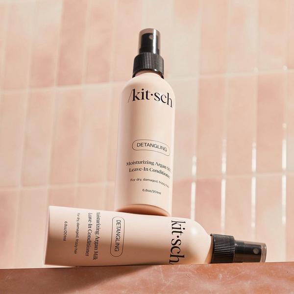 Kitsch Moisturizing Argan Milk Leave-In Conditioner #3