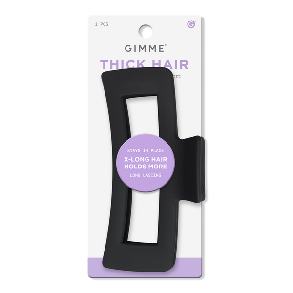 GIMME beauty Thick Hair Rectangle Extra Large Claw Clip #1