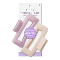 Thick Hair Rectangle Claw Clip