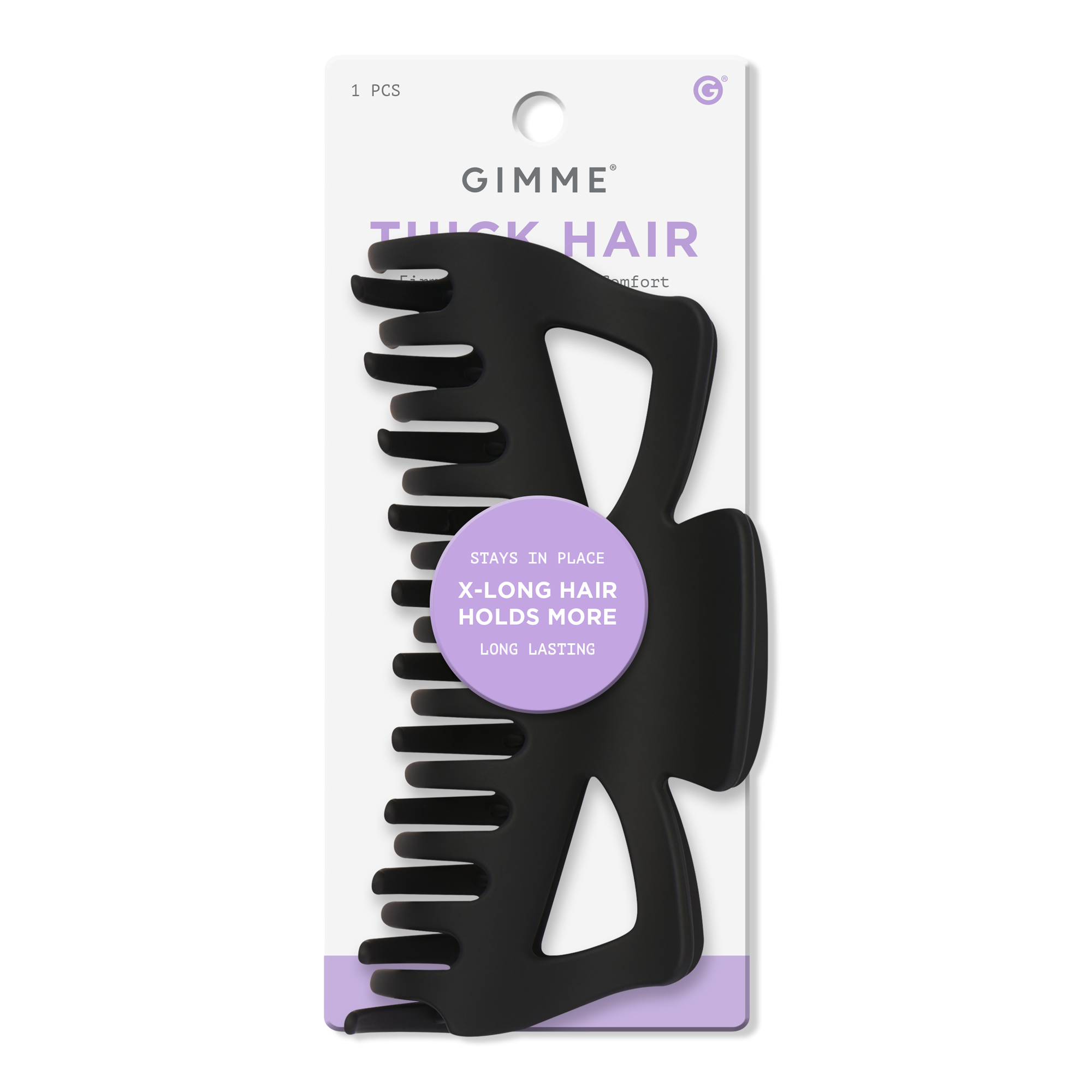 GIMME beauty Thick Hair Extra Grip Claw Clip #1
