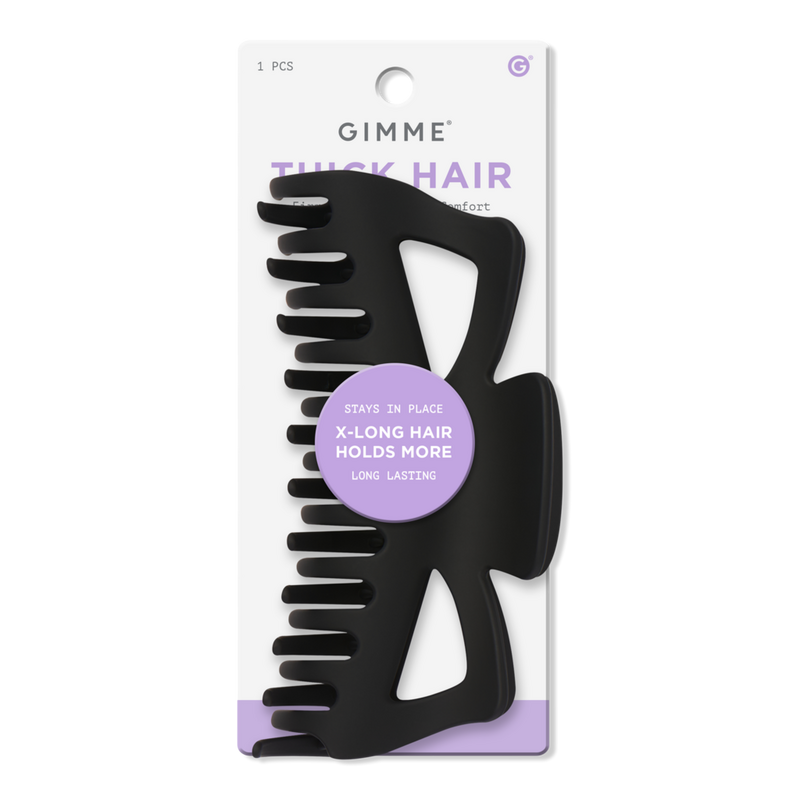GIMME beauty - Black Thick Hair Extra Grip Claw Clip | Ulta Beauty