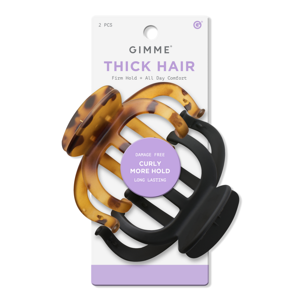 GIMME beauty Thick Hair Curly Claw Clip
