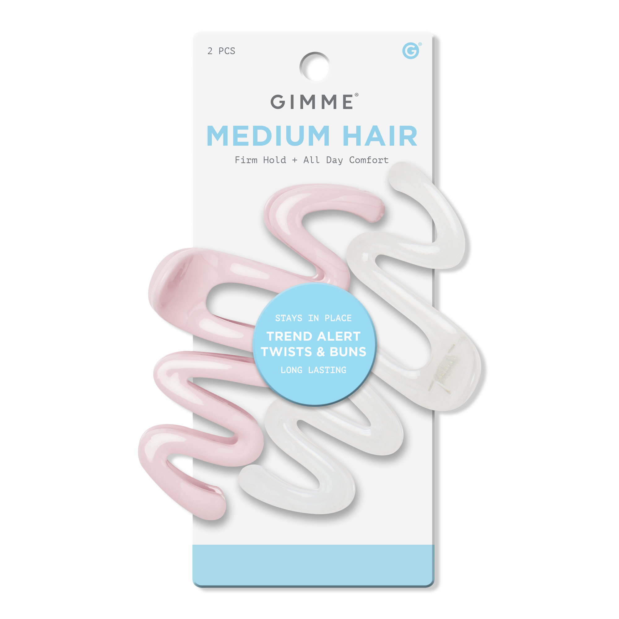 GIMME beauty Medium Hair Squiggle 2.0 Claw Clip #1