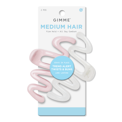 GIMME beauty Medium Hair Squiggle 2.0 Claw Clip