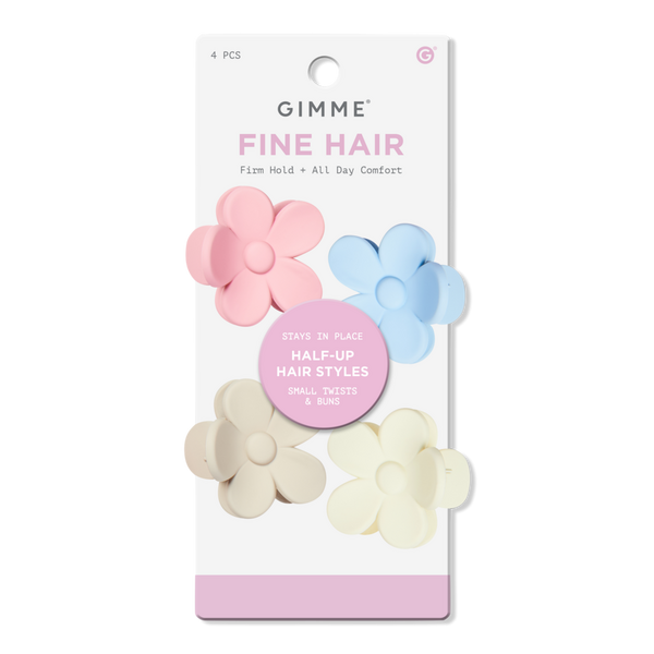 GIMME beauty Fine Hair Small Flowers Claw Clip #1