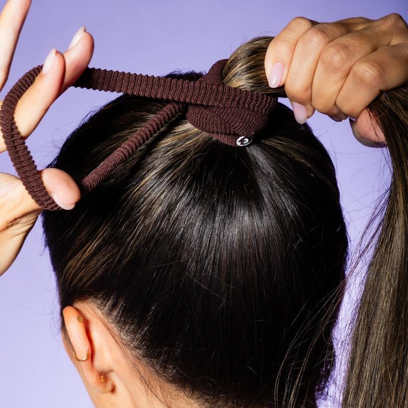GIMME beauty - Dark Brown Thick Hair Extra Stretch Hair Band