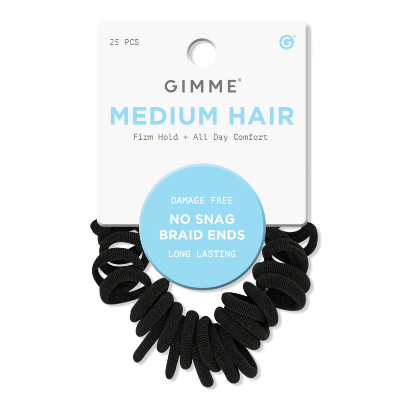 GIMME beauty - Black Hair Band Medium Braid Ends | Ulta Beauty