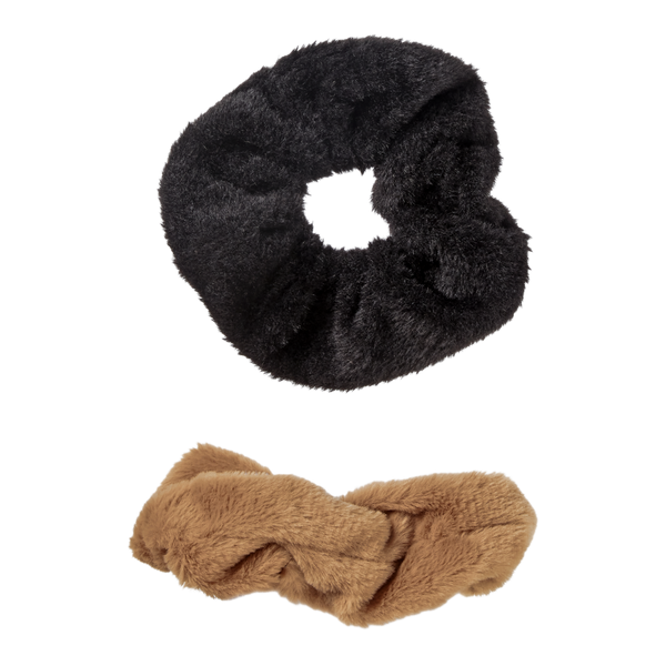 Scünci Primp Faux Fur Scrunchies #4