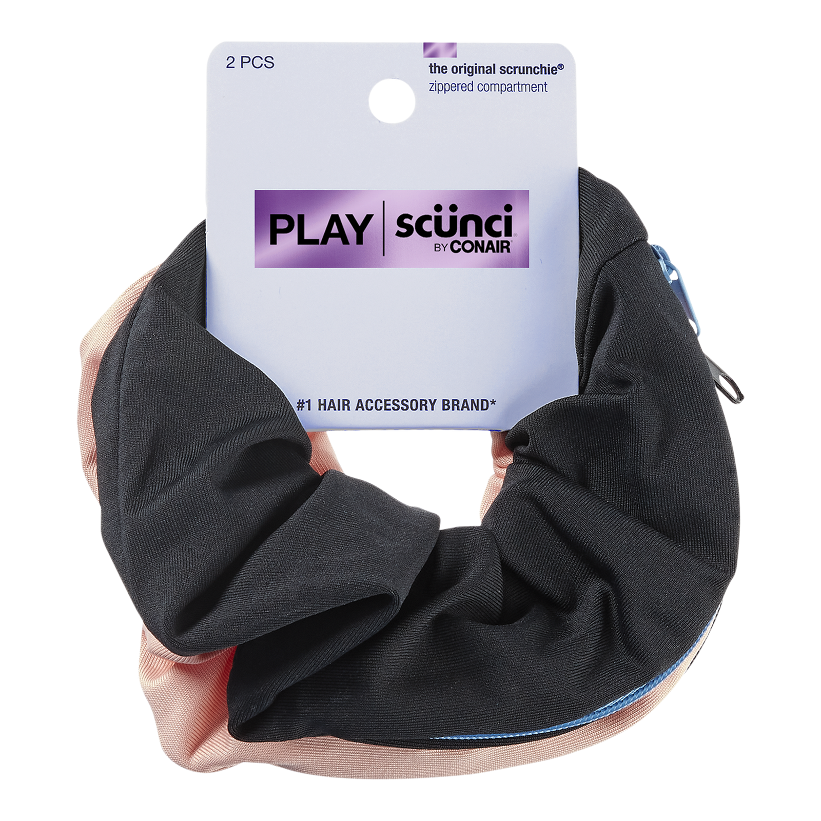 Play Zipper Scrunchies