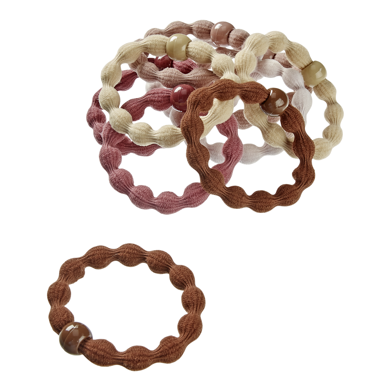 Ponytail Textured Elastics