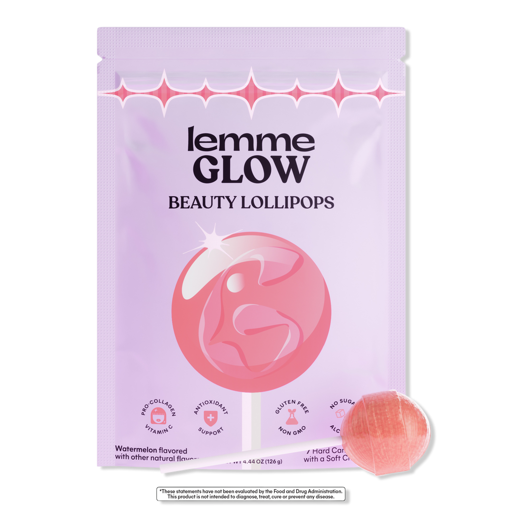 Lemme Glow: Beauty Lollipops #1