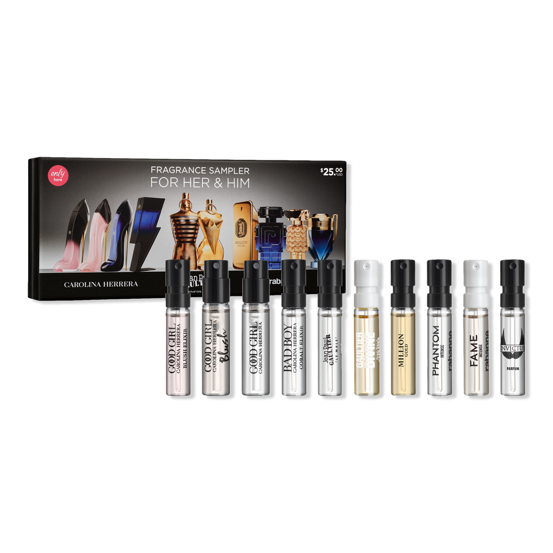 Carolina Herrera Iconic Multi-branded Fragrance Sampler for Her & Him #1