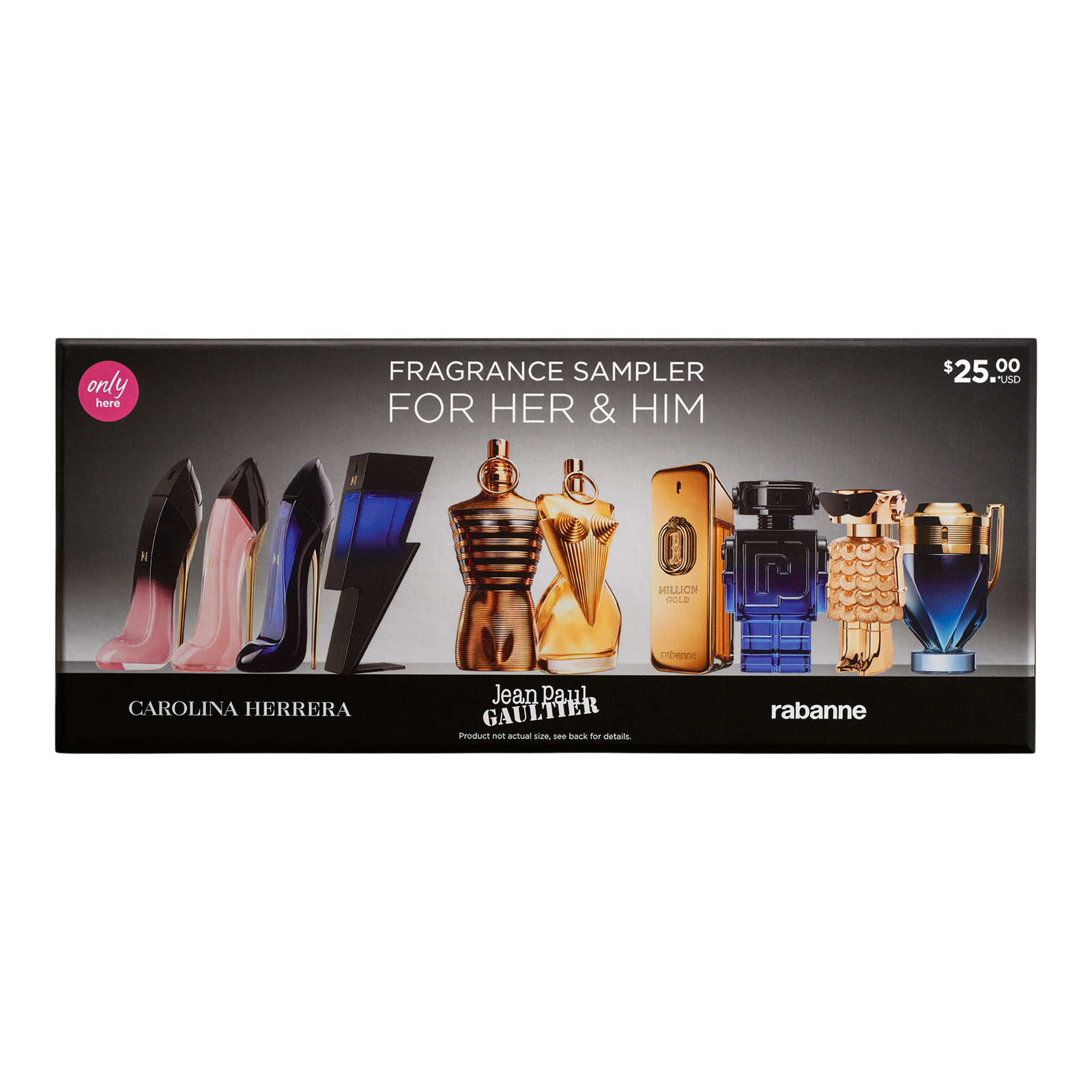 Iconic Multi-branded Fragrance Sampler for Her & Him