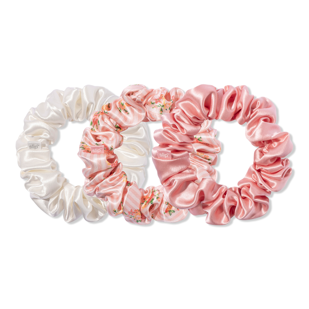 Slip Pure Silk Large Scrunchies - Petal In Pink